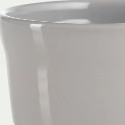 Cuisson Spécifique|Plat À Four*alinea Lot de 4 ramequins en grès D9cm - Gris