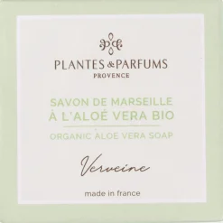Cosmétique|Accessoire De Salle De Bain*alinea Lot de 2 savons de Marseille à l'aloe vera bio senteur verveine 100g