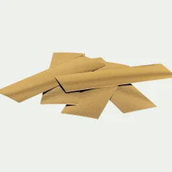 Ustensile Pour Pâtisserie*alinea Lot de 5 semelles à bûches en carton 10x34cm - Doré