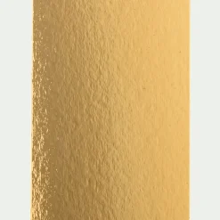 Ustensile Pour Pâtisserie*alinea Lot de 5 semelles à bûches en carton 10x34cm - Doré