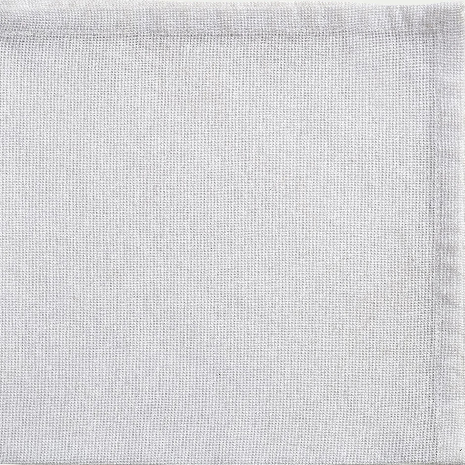 Serviette De Table|Nappe Et Serviette De Noël*alinea Lot de 4 serviettes de table en coton 41x41cm - Blanc