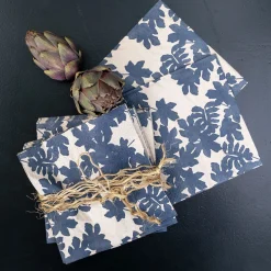 Serviette De Table*alinea Lot de 20 serviettes en papier motif figuier 33x33cm - alpilles Beige