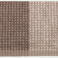 Serviette Invité*alinea Lot de 2 serviettes invité bouclette jacquard en coton - alpilles 30x50cm Beige