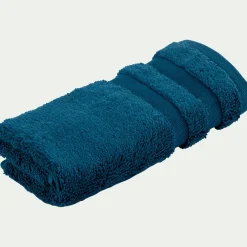 Serviette Invité*alinea Lot de 2 serviettes invité en coton - 30x50cm Bleu figuerolles