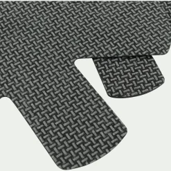 Accessoire De Cuisson*alinea Lot de 2 séparateurs de poêle D27cm et D34cm - gris