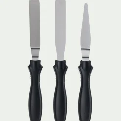 Ustensile Pour Pâtisserie*alinea Lot de 3 spatules de précision en inox - Argenté