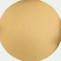 Ustensile Pour Pâtisserie*alinea Lot de 5 supports à gâteau ronds en carton D30cm - doré