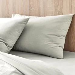 Taie D'Oreiller*alinea Lot de 2 taies d'oreiller en coton - olivier 50x70cm Vert