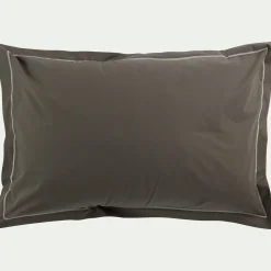 Taie D'Oreiller*alinea Lot de 2 taies d'oreiller en percale de coton 50x70cm - cèdre Vert