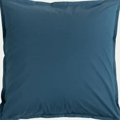 Taie D'Oreiller*alinea Lot de 2 taies d'oreiller en percale de coton - figuerolles 65x65cm Bleu
