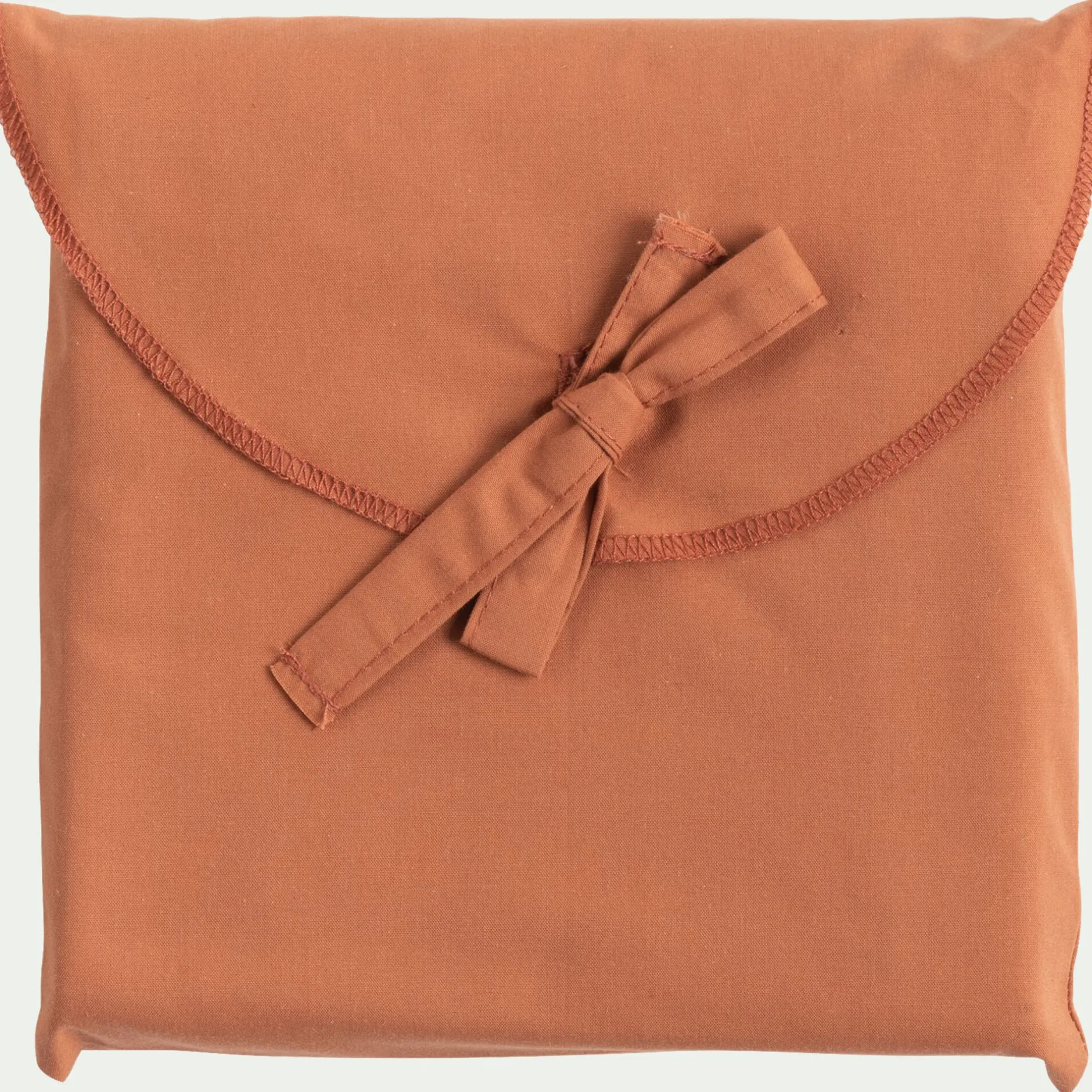 Taie D'Oreiller*alinea Lot de 2 taies d'oreiller en percale de coton - brun rustrel 50x70cm Marron