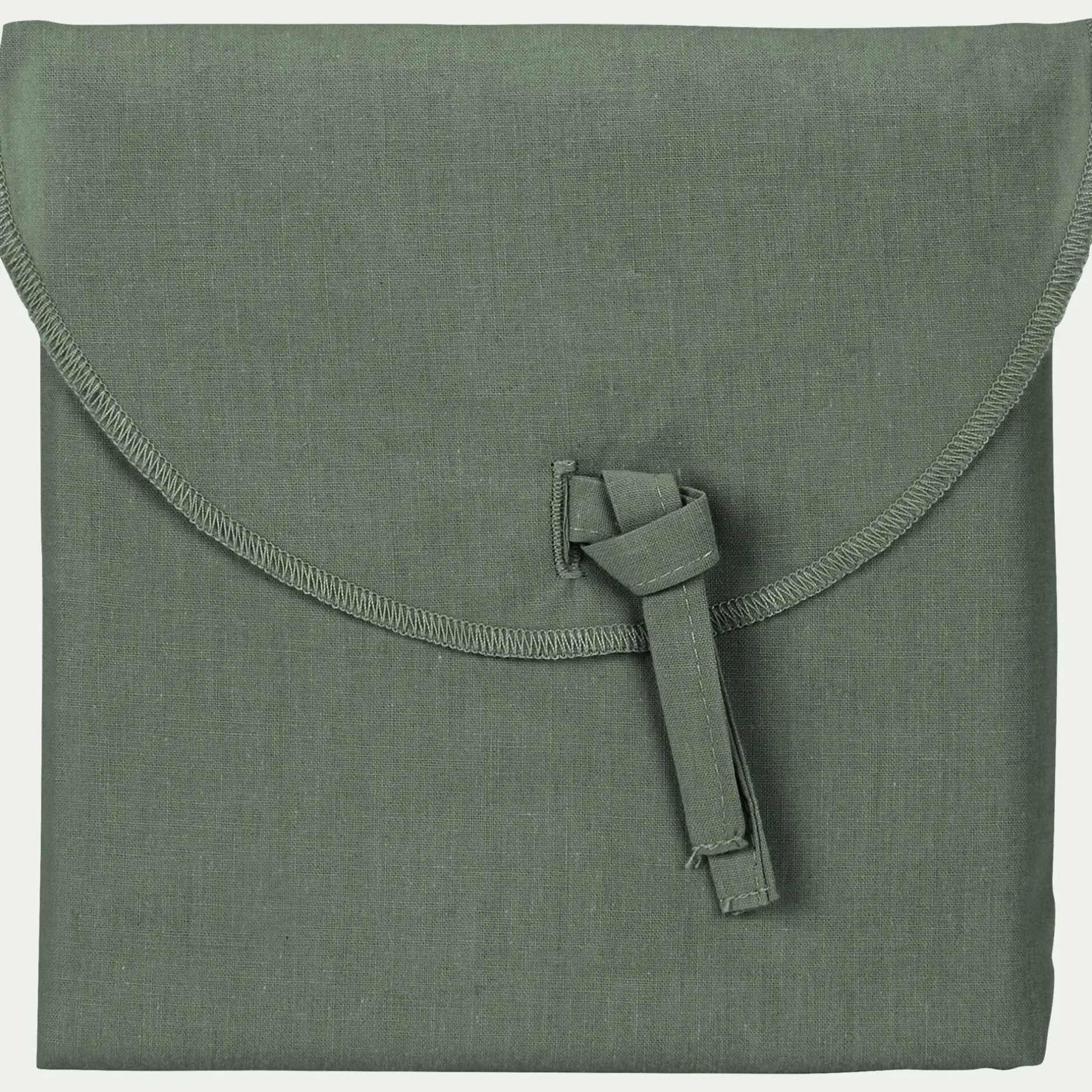 Taie D'Oreiller*alinea Lot de 2 taies d'oreiller en percale de coton - cèdre 50x70cm Vert