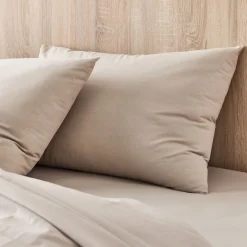 Taie D'Oreiller*alinea Lot de 2 taies d'oreiller en coton - alpilles 50x70cm Beige