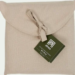 Taie D'Oreiller*alinea Lot de 2 taies d'oreiller en coton - alpilles 50x70cm Beige