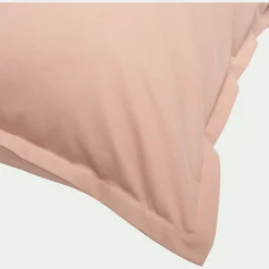 Taie D'Oreiller*alinea Lot de 2 taies d'oreiller en percale de coton - salina 50x70cm Rose