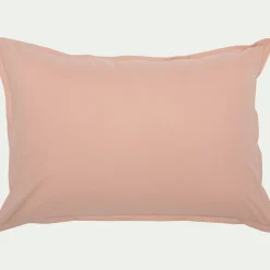 Taie D'Oreiller*alinea Lot de 2 taies d'oreiller en percale de coton - salina 50x70cm Rose