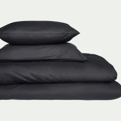 Taie D'Oreiller*alinea Lot de 2 taies d'oreiller en coton - calabrun 50x70cm Gris