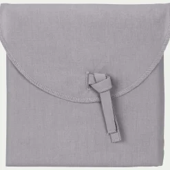 Taie D'Oreiller*alinea Lot de 2 taies d'oreiller en coton - restanque 65x65cm Gris