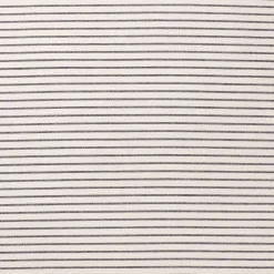 Taie D'Oreiller*alinea Lot de 2 taies d'oreiller rayées en coton lavé 50x70cm - Blanc