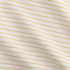 Taie D'Oreiller*alinea Lot de 2 taies d'oreiller rayées en coton 63x63cm - argan Jaune