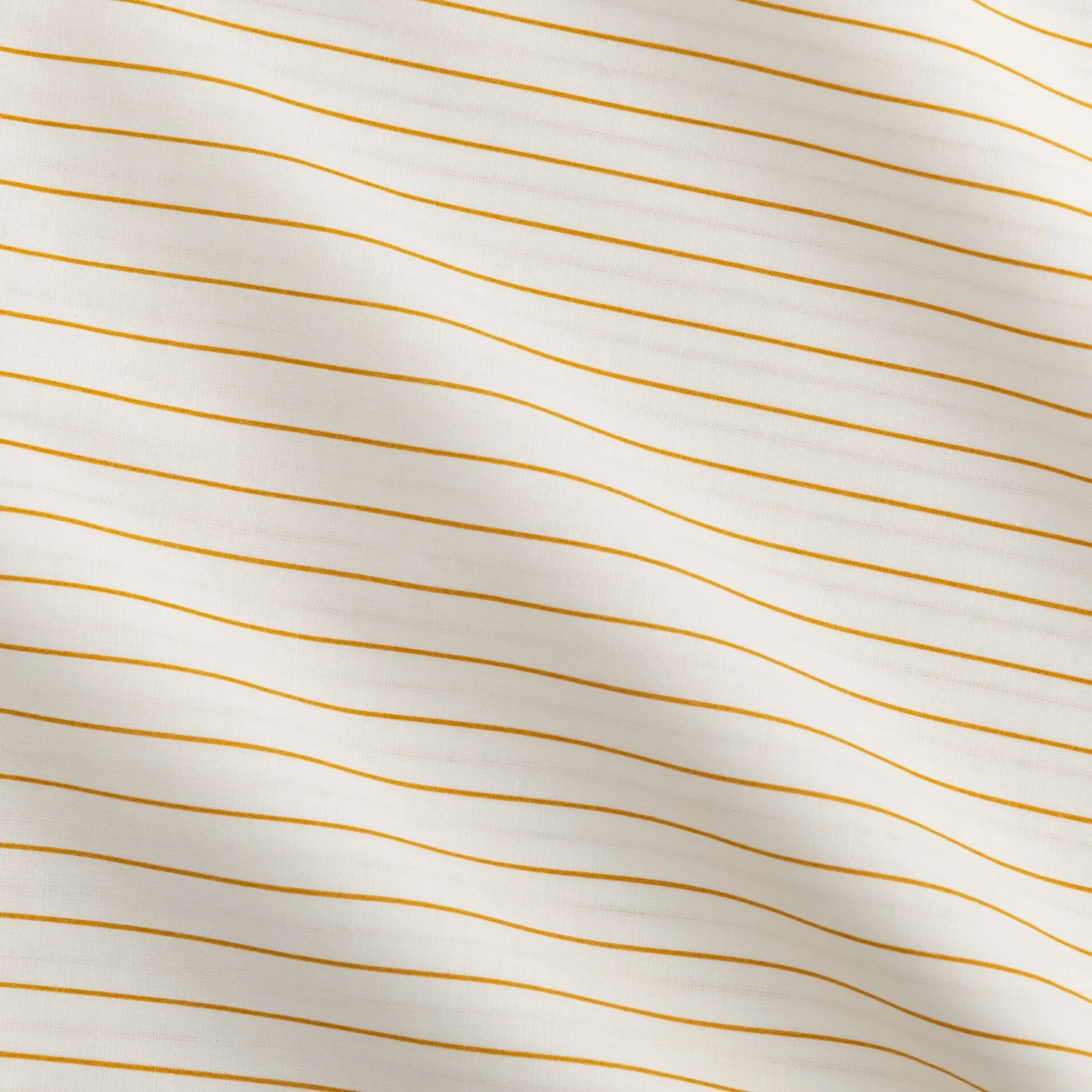 Taie D'Oreiller*alinea Lot de 2 taies d'oreiller rayées en coton 63x63cm - argan Jaune