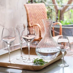 Verre À Pied|Verre À Vin*alinea Lot de 6 verres à pied en cristallin 37cl - Transparent