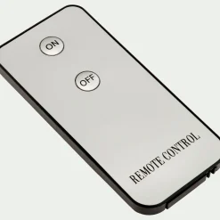 Bougie Et Photophore De Noël*alinea Lot de trois bougies à LED H26cm - Blanc