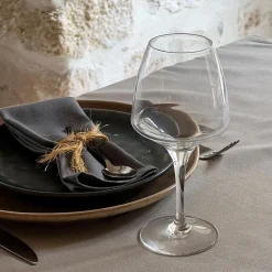 Verre À Pied|Verre À Vin*alinea Lots de 6 verres à pied en cristallin 32cl - Transparent