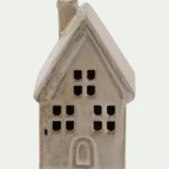 Décoration De La Table De Noël|Objet Décoratif De Noël*alinea Maisonnette à poser en céramique - Beige