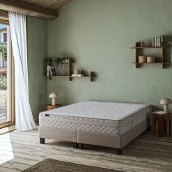 Matelas À Ressorts|Matelas 140X200 Cm*alinea Matelas à ressorts ensachés accueil équilibré 140x200cm Beige