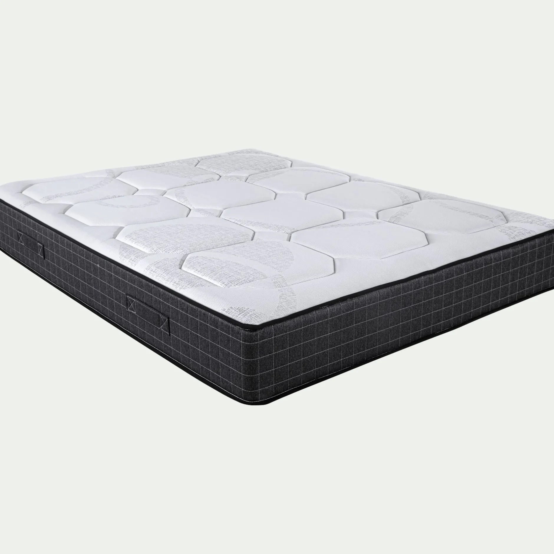 Matelas 140X190 Cm|Literie By Alinea*alinea Matelas à ressorts ensachés accueil enveloppant 140x190cm Blanc