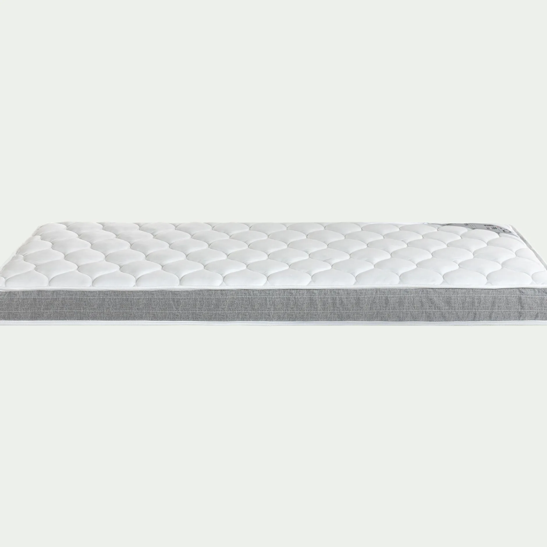 Matelas 1 Place|Matelas Enfant*alinea Matelas en mousse accueil équilibré 15cm 90x190cm - blanc