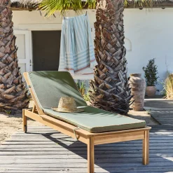 Matelas Bain De Soleil*alinea Matelas de bain pliant 190x55cm - oyat Vert