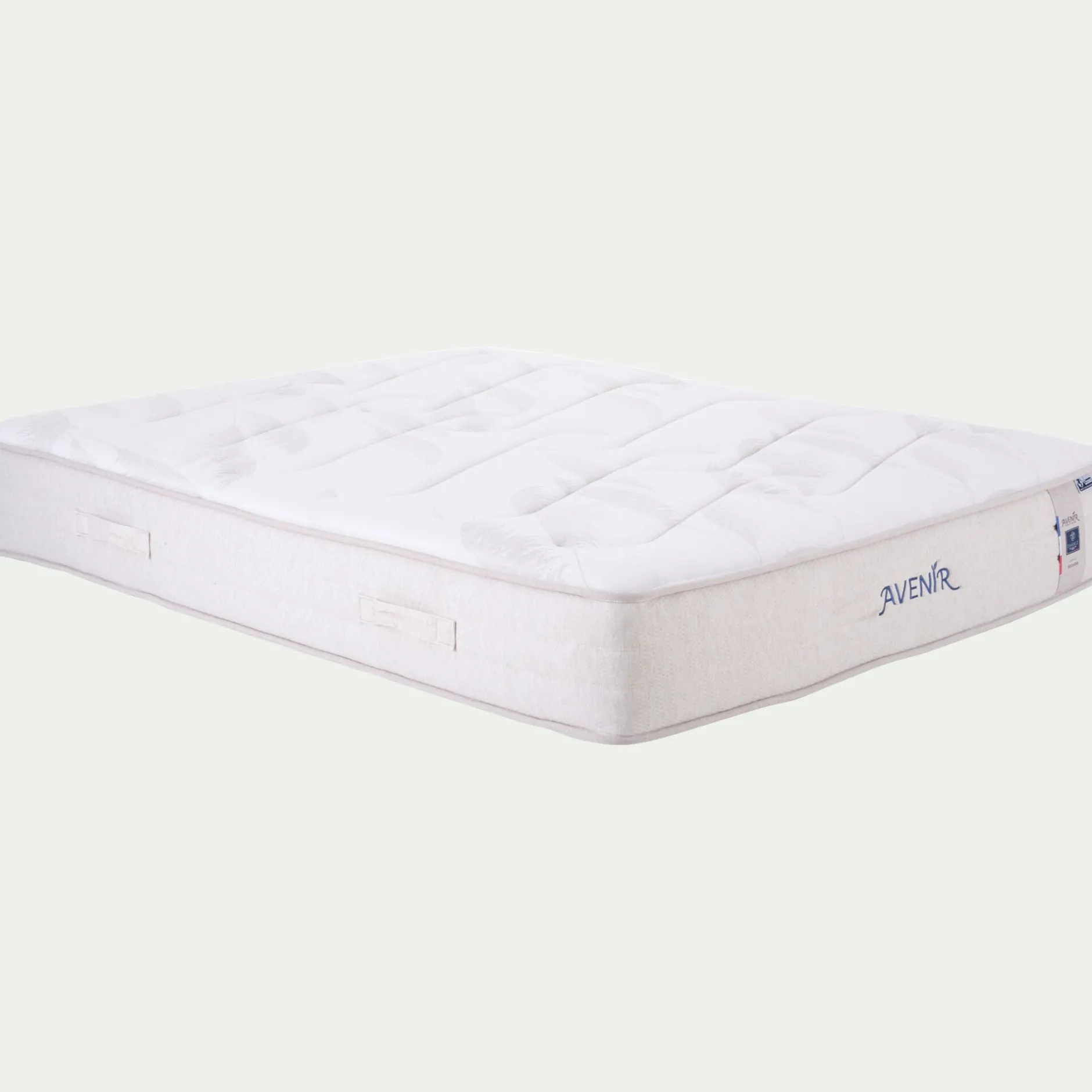 Matelas 180X200 Cm|Matelas À Ressorts*alinea Matelas thiriez à ressorts ensachés accueil moelleux - 180x200cm |Blanc