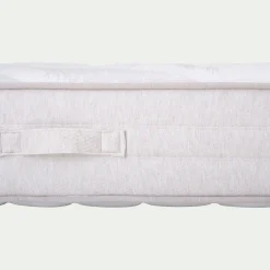 Matelas 180X200 Cm|Matelas À Ressorts*alinea Matelas thiriez à ressorts ensachés accueil moelleux - 180x200cm |Blanc