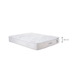 Matelas 140X190 Cm*alinea Matelas thiriez à ressorts ensachés accueil moelleux - 140x190cm Blanc