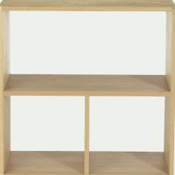 Rangement À Composer*alinea Meuble bas à 3 cases en chêne - Bois clair