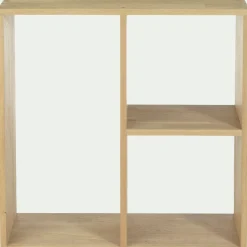 Rangement À Composer*alinea Meuble bas à 3 cases en chêne - Bois clair