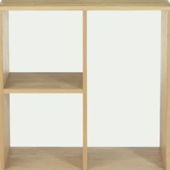 Rangement À Composer*alinea Meuble bas à 3 cases en chêne - Bois clair