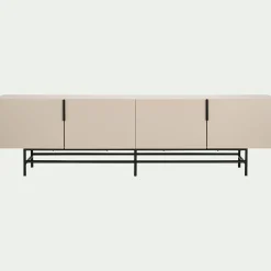 Meuble Tv*alinea Meuble TV en bois 4 portes - Beige