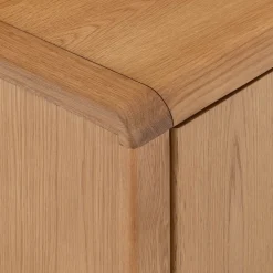 Meuble Tv*alinea Meuble TV en chêne massif 2 portes - Bois clair