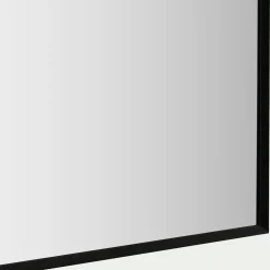 Miroir*alinea Miroir carré en aluminium 70x70cm - Noir