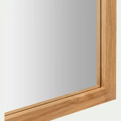 Miroir*alinea Miroir en bois de chêne - 40x100cm Naturel