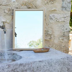 Miroir*alinea Miroir en bois de chêne 30x40cm - Naturel