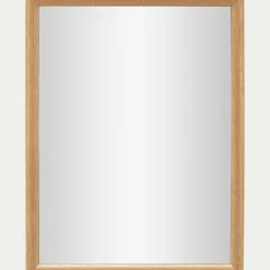 Miroir*alinea Miroir en bois de chêne 30x40cm - Naturel