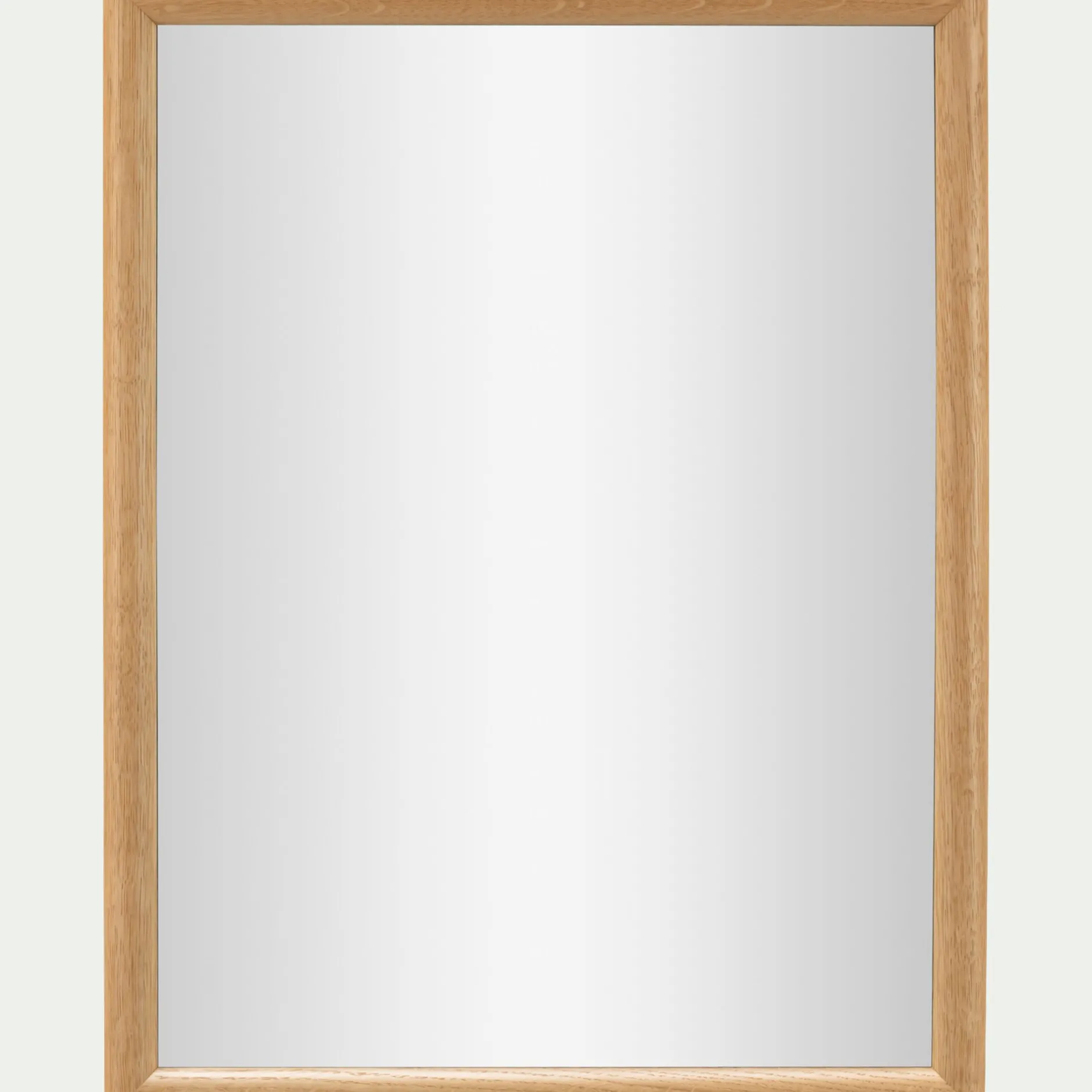 Miroir*alinea Miroir en bois de chêne 30x40cm - Naturel