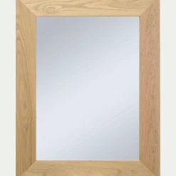 Miroir*alinea Miroir en chêne 89x69cm - Naturel