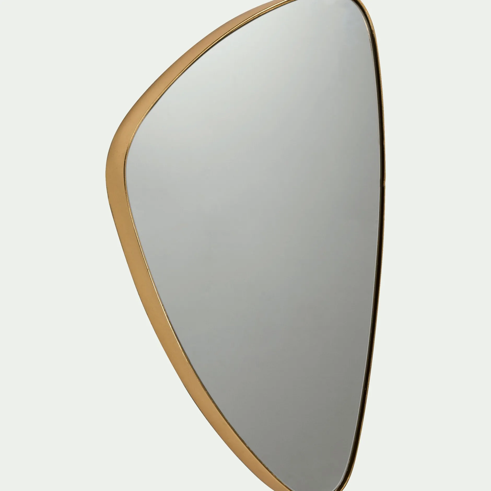 Miroir*alinea Miroir triangulaire - 42x62,5cm Doré