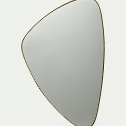 Miroir*alinea Miroir triangulaire - 54x35cm Doré