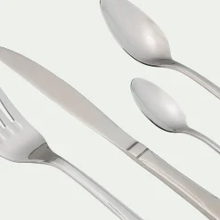 Ménagère Et Coffret Couverts*alinea Ménagère 24 pièces en inox - aluminium Gris